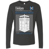 TARDIS SERVICE AND REPAIR MANUAL Men's Premium Long Sleeve