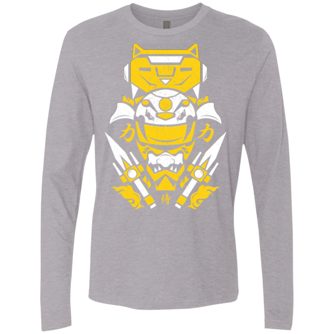 Yellow Ranger Men's Premium Long Sleeve