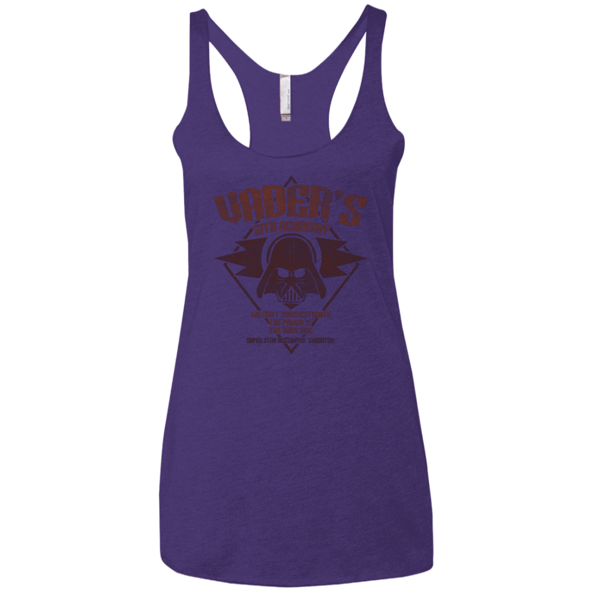 Vader Academy Women's Triblend Racerback Tank