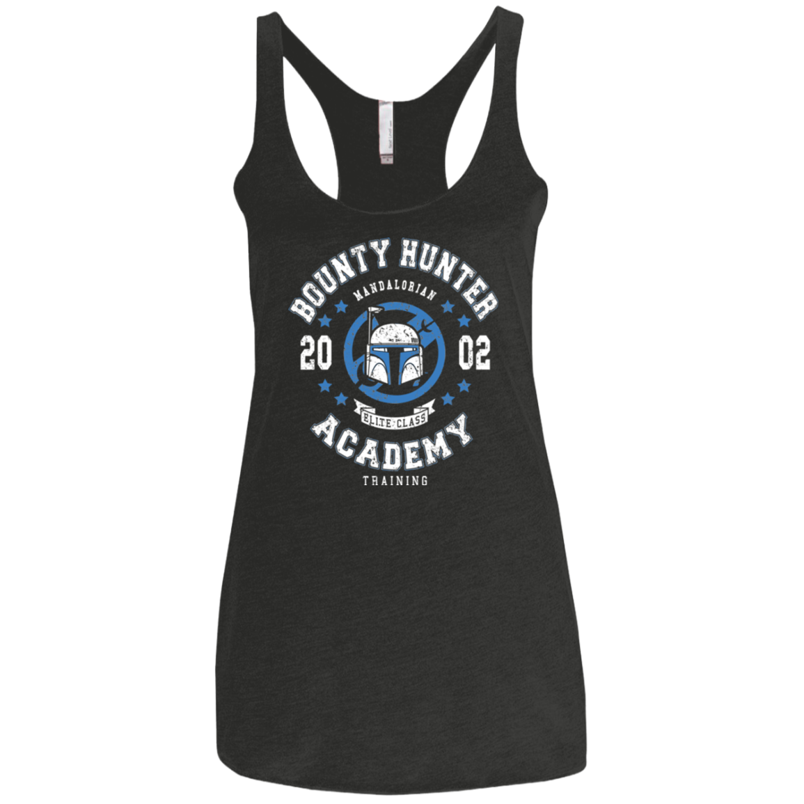 Bounty Hunter Academy 02 Women's Triblend Racerback Tank