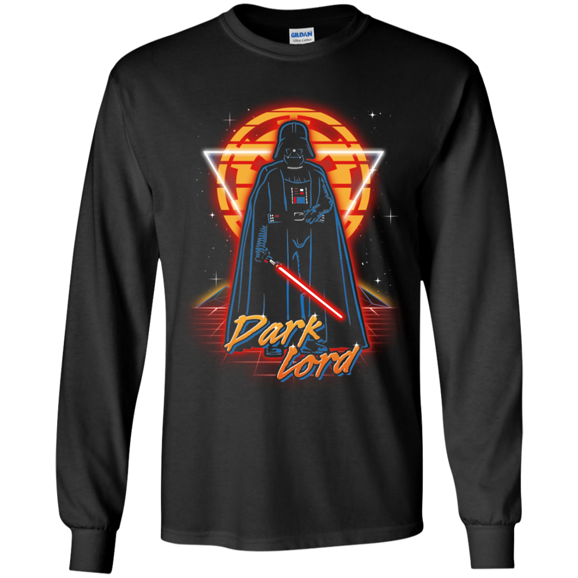 Retro Dark Lord Youth Long Sleeve T-Shirt