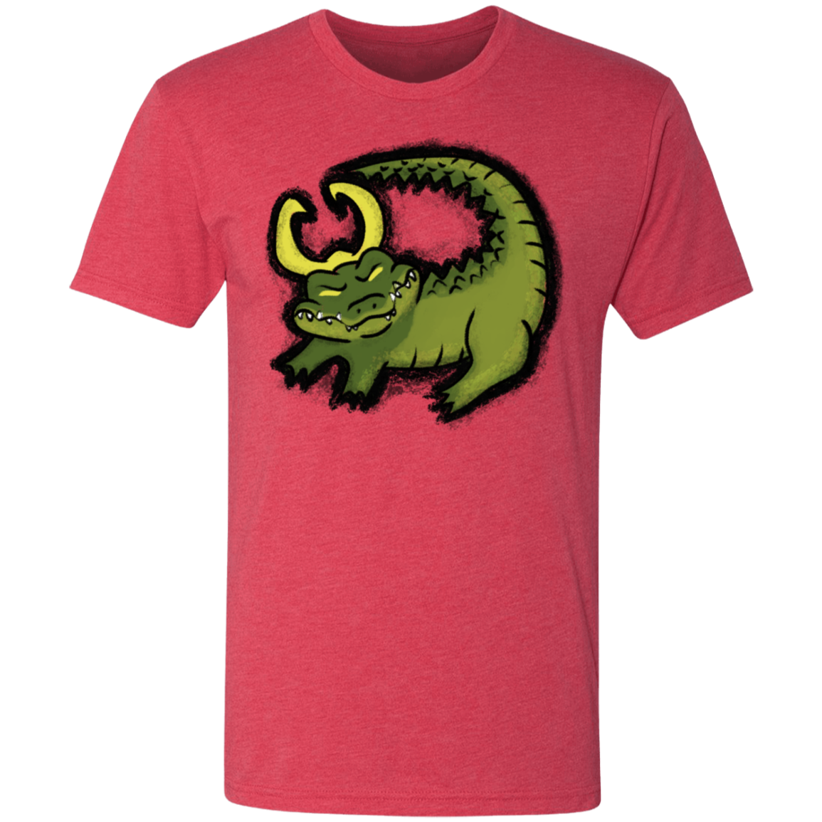 The King Alligator Men's Triblend T-Shirt