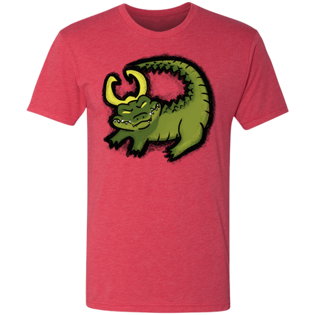 The King Alligator Men's Triblend T-Shirt