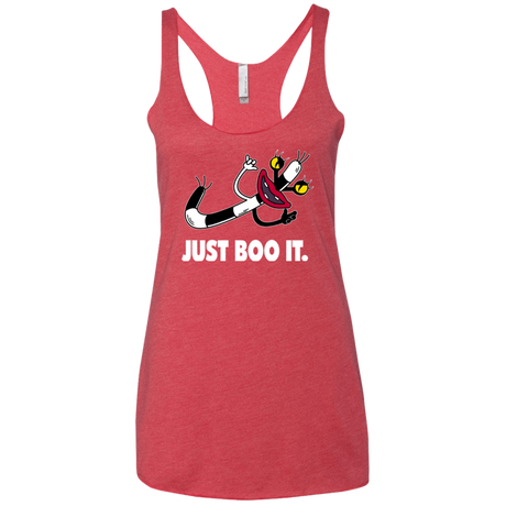 Just Boo It Women's Triblend Racerback Tank