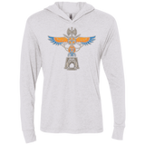 ETERNIA TOTEM Triblend Long Sleeve Hoodie Tee