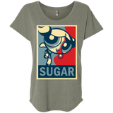 Sugar Powerpuff Triblend Dolman Sleeve