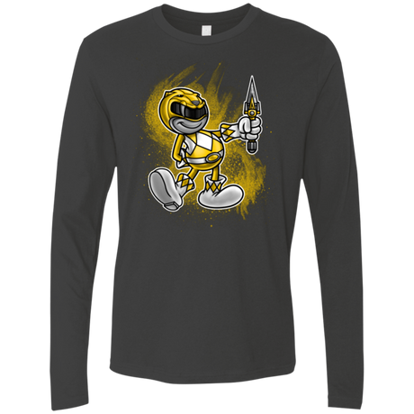 Yellow Ranger Artwork Men's Premium Long Sleeve