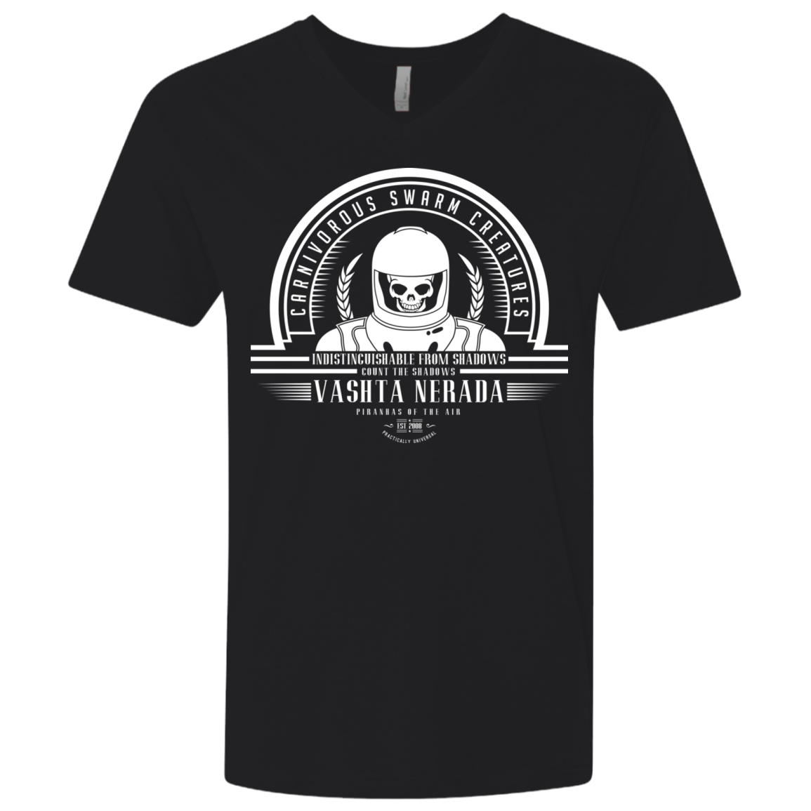 Who Villains Vashta Nerada Men's Premium V-Neck