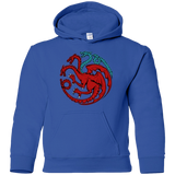 Trinity of fire and ice V2 Youth Hoodie