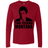 Tony Fucking Montana Men's Premium Long Sleeve