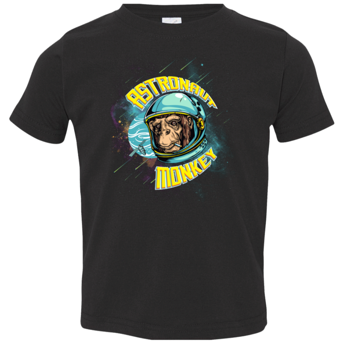 ASTRONAUT MONKEY Toddler Premium T-Shirt