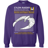 CYLON RAIDER SERVICE & REPAIR MANUAL Crewneck Sweatshirt
