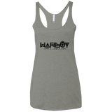 War Boy Women's Triblend Racerback Tank