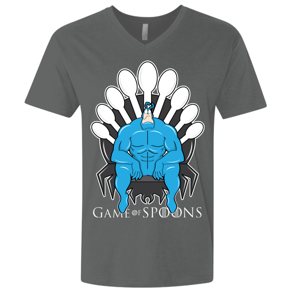 Game of Spoons Men's Premium V-Neck
