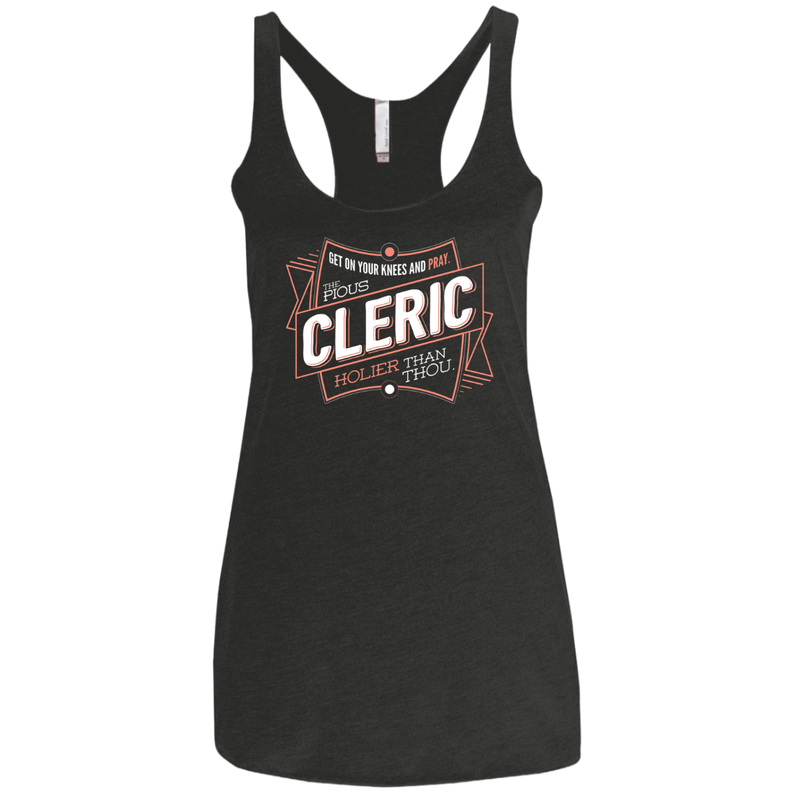 Cleric Women's Triblend Racerback Tank