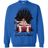 King on Throne Crewneck Sweatshirt