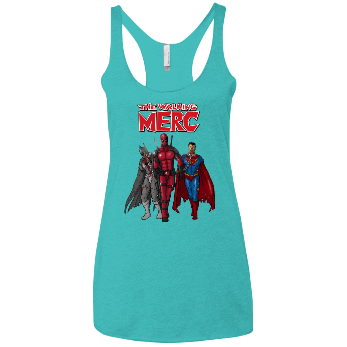 The Walking Merc Women's Triblend Racerback Tank