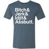 Team Free Will Helvetica Men's Triblend T-Shirt