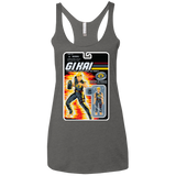 GI KAI Women's Triblend Racerback Tank