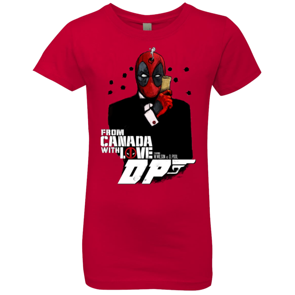 From Canada with Love Girls Premium T-Shirt
