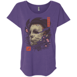 Oni Slasher Mask Triblend Dolman Sleeve