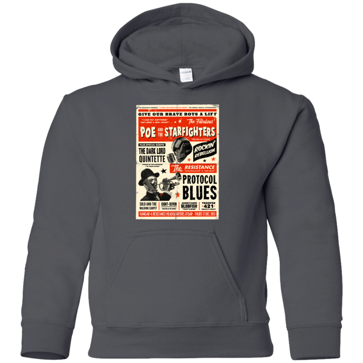 Poe and The Starfighters Youth Hoodie