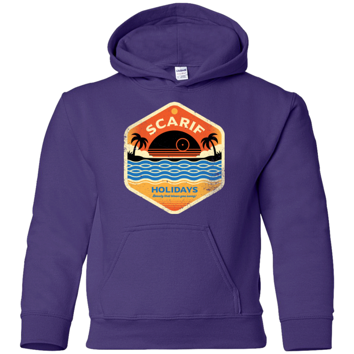 Sun Sea & Space Stations Youth Hoodie