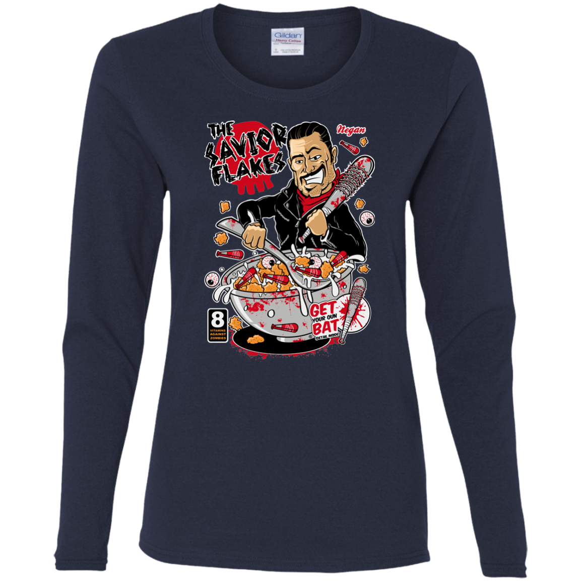 The Savior Flakes Women's Long Sleeve T-Shirt