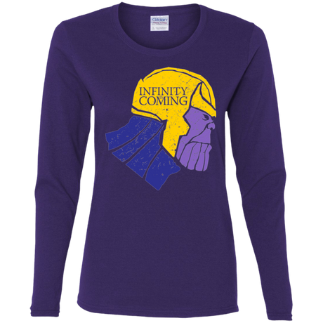 Infinity is Coming Women's Long Sleeve T-Shirt