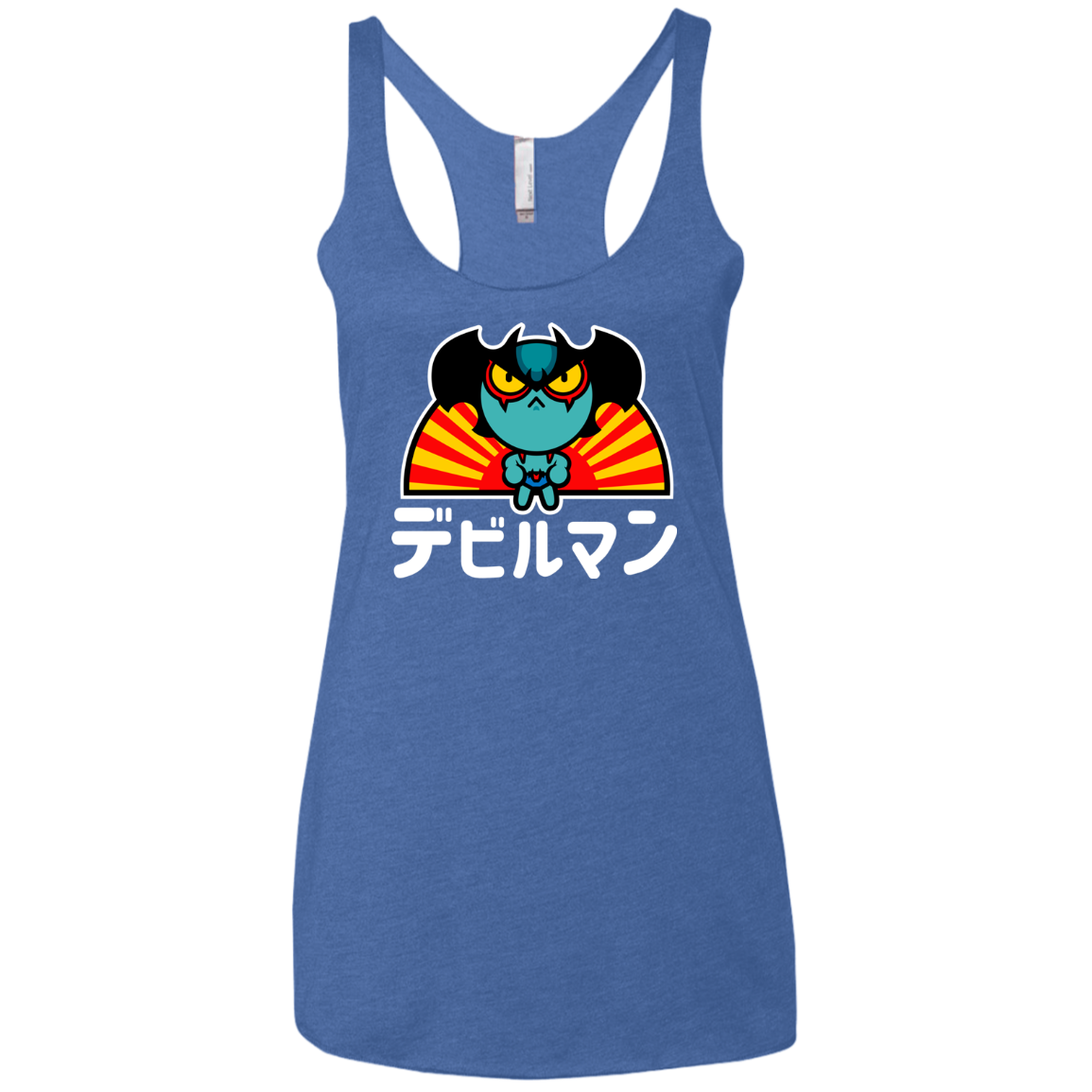 ChibiDebiruman Women's Triblend Racerback Tank