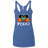 ChibiDebiruman Women's Triblend Racerback Tank