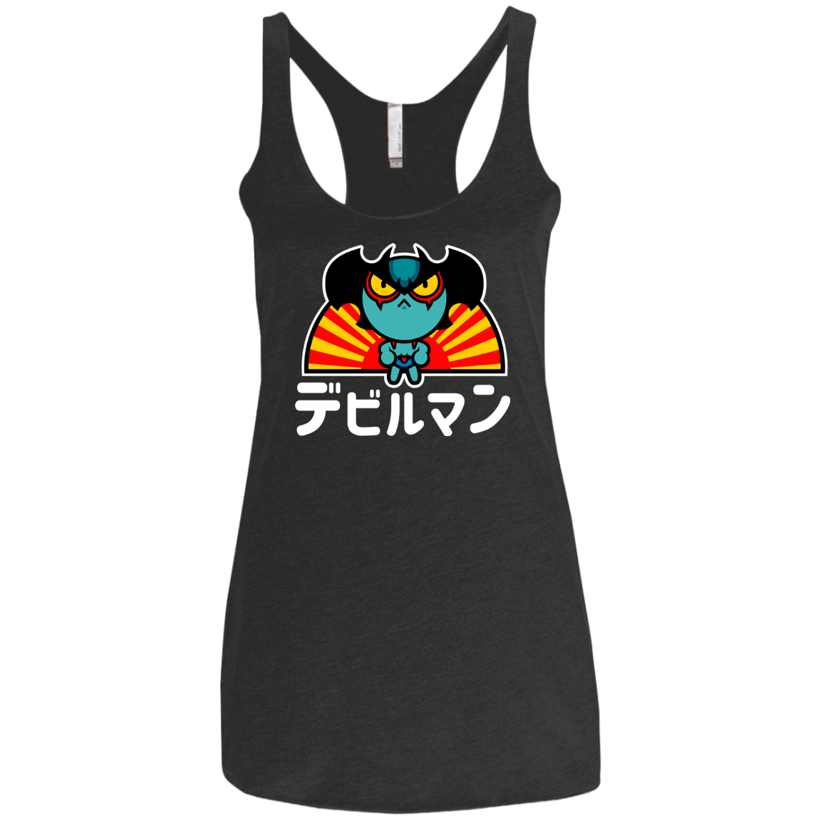 ChibiDebiruman Women's Triblend Racerback Tank