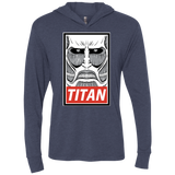 Titan Triblend Long Sleeve Hoodie Tee