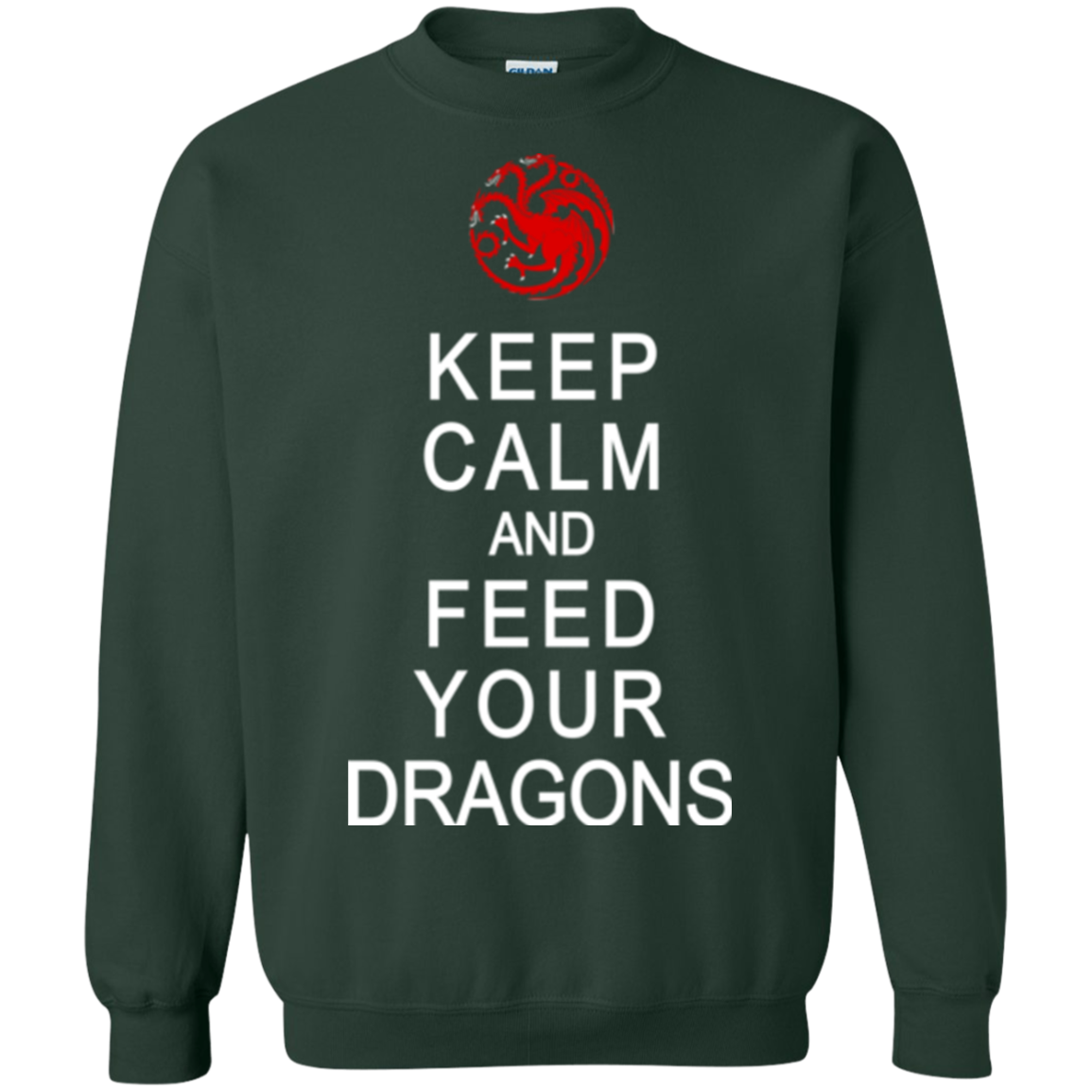 Feed dragons Crewneck Sweatshirt