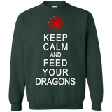 Feed dragons Crewneck Sweatshirt