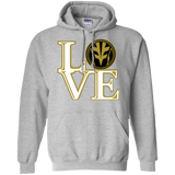 White Ranger LOVE Pullover Hoodie