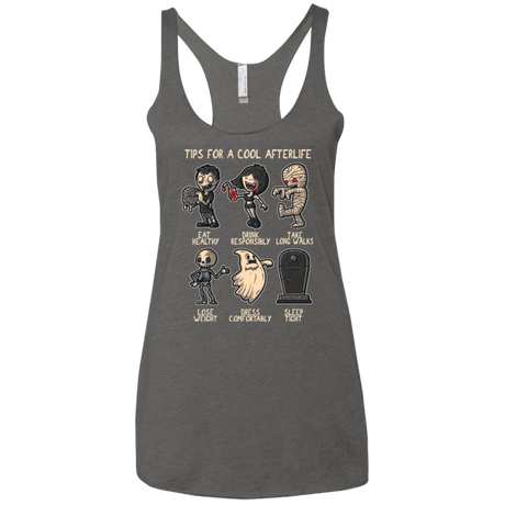 Cool Afterlife Women's Triblend Racerback Tank