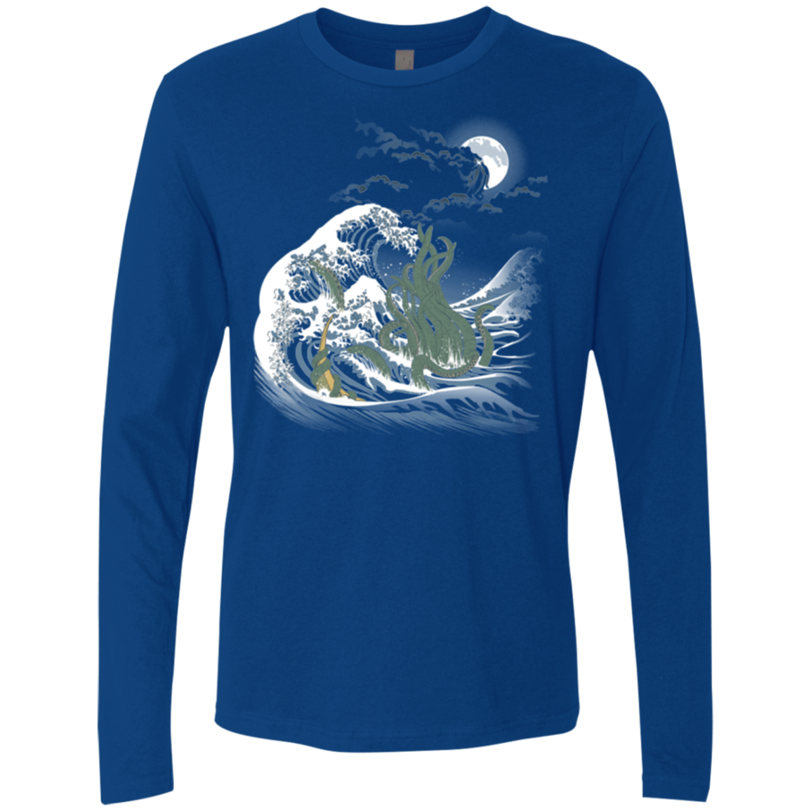Wave Of R'lyeh Men's Premium Long Sleeve