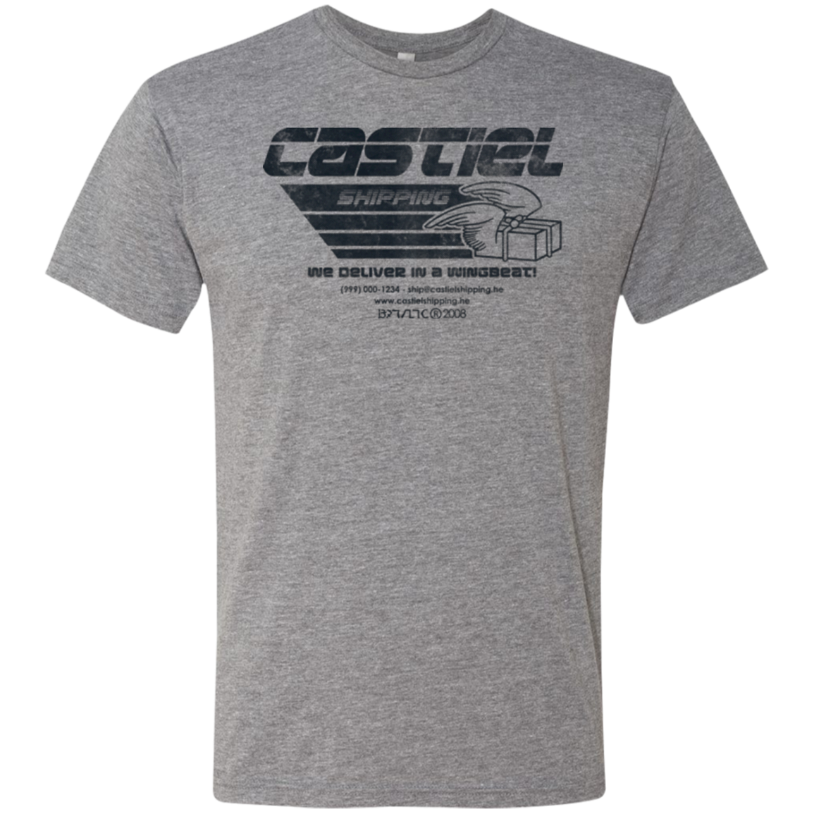 Castiel Shipping Men's Triblend T-Shirt