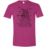 Dalek Plan Men's Semi-Fitted Softstyle