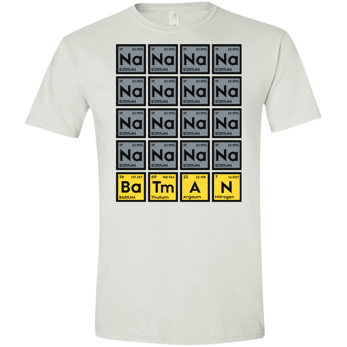 Batmanium Men's Semi-Fitted Softstyle