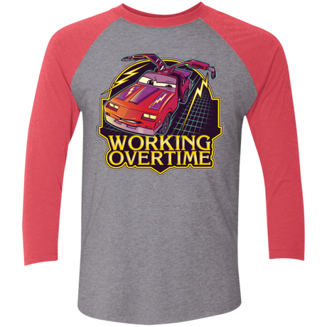 Working Overtime Triblend 3/4 Sleeve