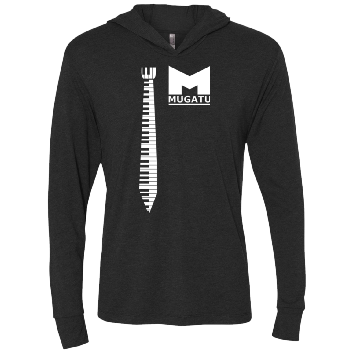 Fashion Victim Triblend Long Sleeve Hoodie Tee