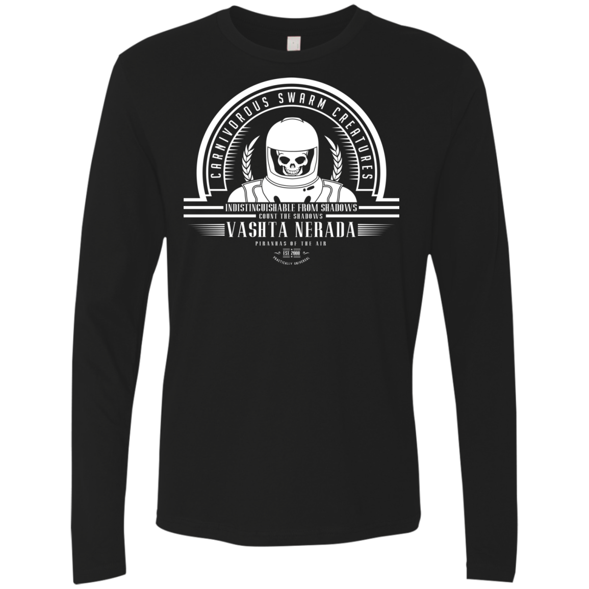 Who Villains Vashta Nerada Men's Premium Long Sleeve