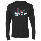 GHOST PARK Triblend Long Sleeve Hoodie Tee