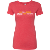 Food Sleep Loop Women's Triblend T-Shirt