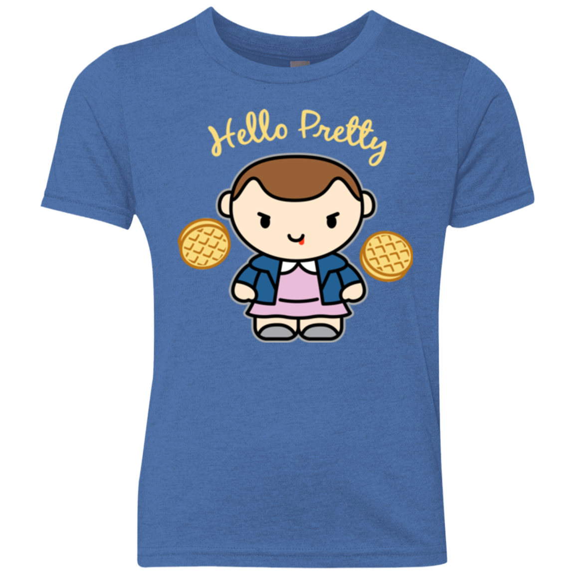 Hello Pretty Youth Triblend T-Shirt