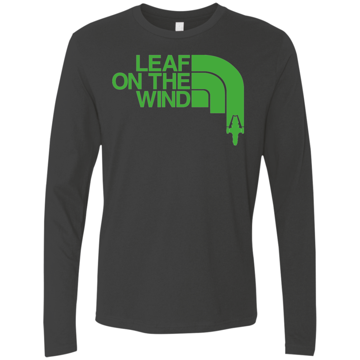 Leaf on the Wind Men's Premium Long Sleeve