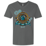 TURN THE TIME TWIST THE SPACE Men's Premium V-Neck
