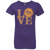 LOVE TWIN PEAKS Girls Premium T-Shirt